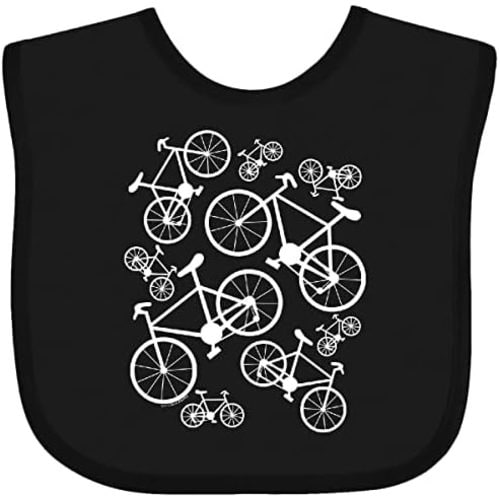 inktastic White Big/small Bikes Baby Bib
