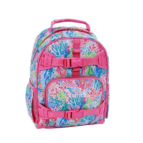 Mackenzie Lilly Pulitzer Mermaid Cove Backpacks | Pottery Barn Kids