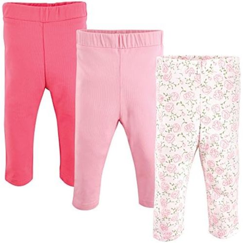 Luvable Friends Girls' Cotton Leggings