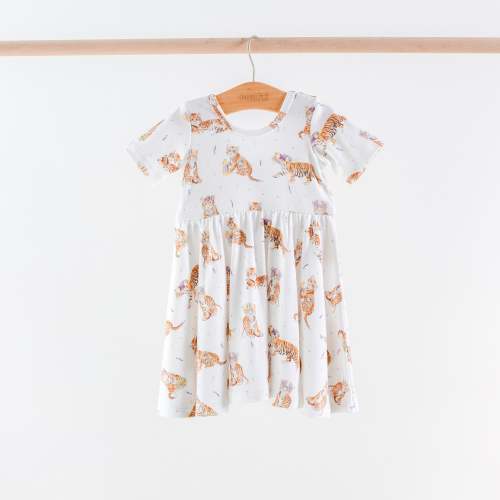 MVC: Louisiana Tigers Organic Cotton Twirl Dress