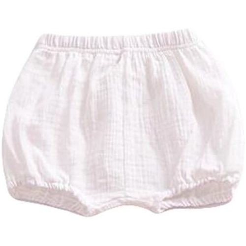 LOOLY Baby Bloomers Unisex Baby Girls Boys Cotton Linen Blend Shorts
