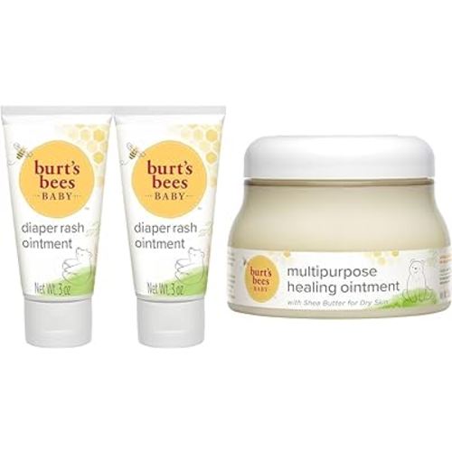 Burt's Bees Baby Diaper Rash Cream & Burt's Bees Baby Diaper Balm