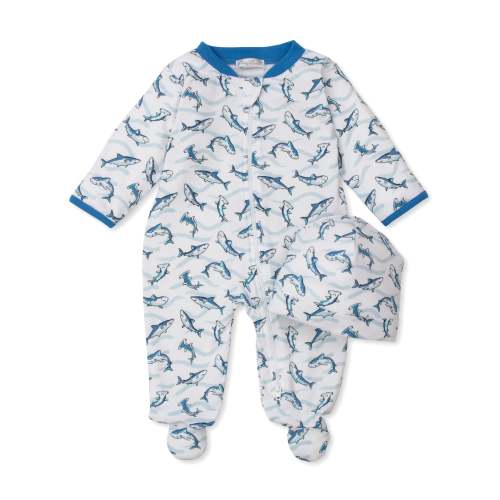 Swift Sharks Zip Footie & Hat Set