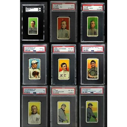 1909-11 T206 Baseball Almost Complete Set 3 - VG | eBay