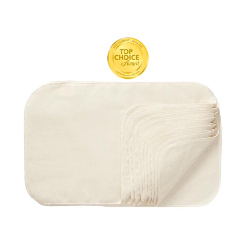 All Natural Cotton Burp Cloths