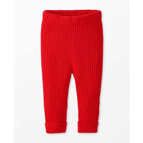 Baby Sweater Leggings (3-6M, Ribbon Red)