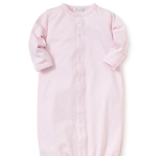 Pink/White New Kissy Dots Print Converter Gown