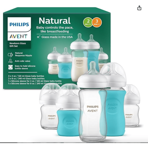 Philips Avent Natural Newborn Glass Gift Set