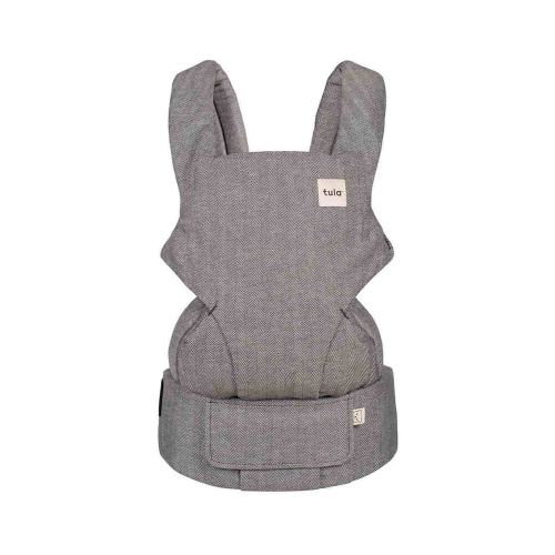 Explore Linen Baby Carrier: Ash Grey | Baby Tula Linen Collection – Baby Tula US