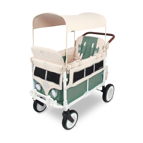 WonderFold VW4 Volkswagen Stroller Wagon, Sage Green