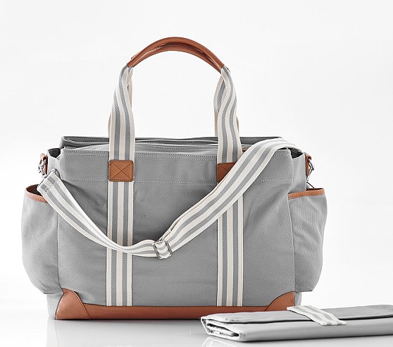 Pottery Barn Kids Classic Diaper Bags - Gray