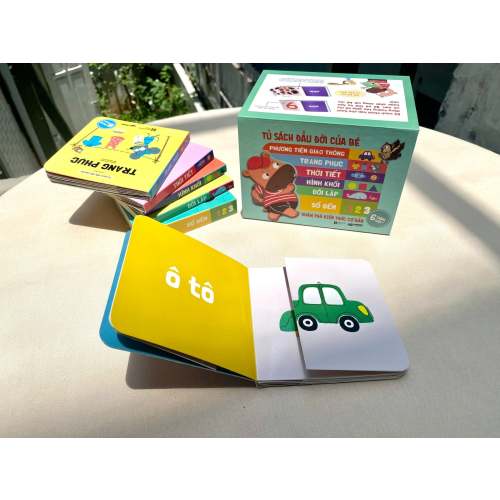 Boxset Tủ Sách Đầu Đời Của Bé (Bộ 06 Cuốn) – Boxset 6 Boardbooks Children's First Words