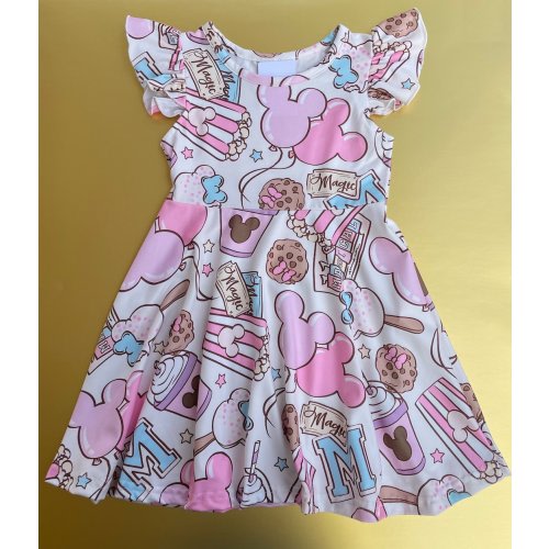 Theme Park Snacks Summer Dress