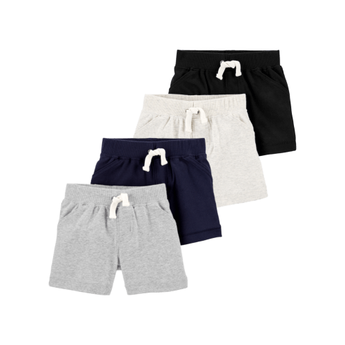 Baby 4-Pack Pull-On Shorts Set | Carter's