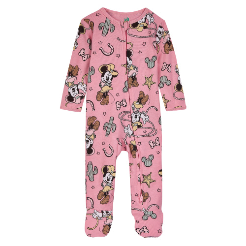 Character Baby Two-Way Zip Front Footed Sleep N Play Pajamas, Sizes Newborn-6/9 Months