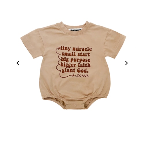 Tiny Miracle Bubble Bodysuit – OUR HOUSE ABOVE