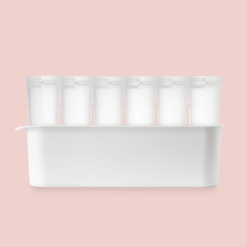 Zip Top Breast Milk Bag 6-Set + Freezer Tray