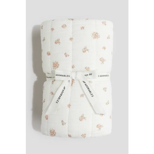 QUILTED MUSLIN BABY BLANKET