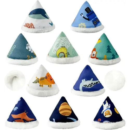Coral Velvet Pee Covers Baby Boy New Technology Fabric Reusable Pee Cap Diaper Changing Accessory for Boys 10 Packs