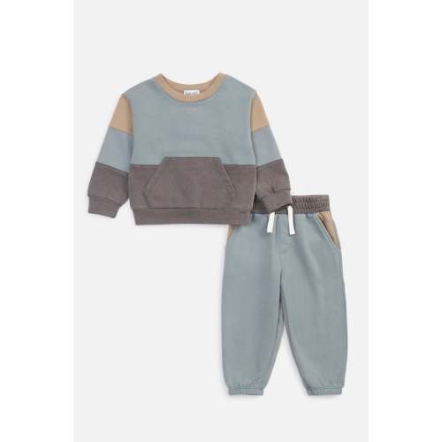Washed Colorblock Long Sleeve Set | Twinkle Twinkle Little One