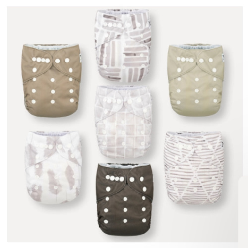 Cloth Diapers - Nora’s Nursery. 7pk; Color: Earthy Boho