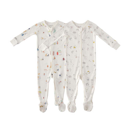 Ribbed Baby Sleeper 2 - Pack