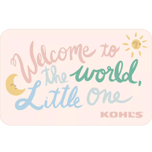 Welcome To The World, Little One Gift Card