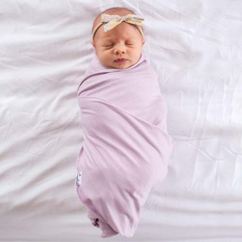 Knit Swaddle Blanket - Lily