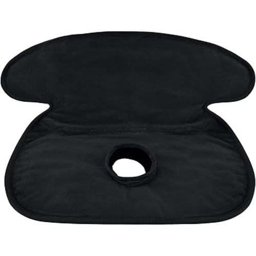 INFANZIA Dry Seat, Car Seat Protector Waterproof Carseat Liner Potty Training Toddlers, Baby and Infants, Piddle Pad for Carseats Strollers (Black, 1 Pack