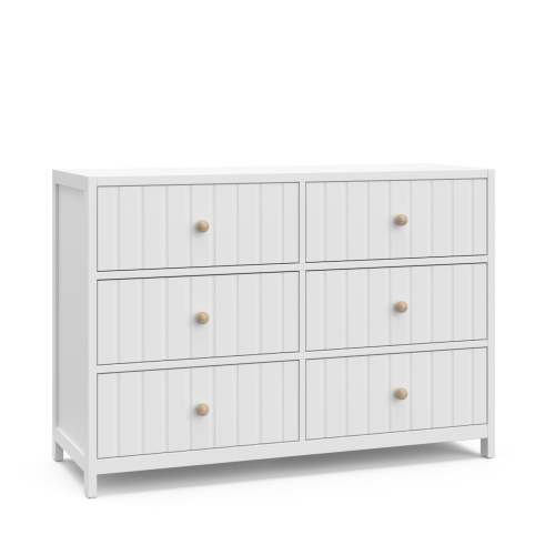 Graco® Teddi® 6 Drawer Dresser with Customizable Knobs