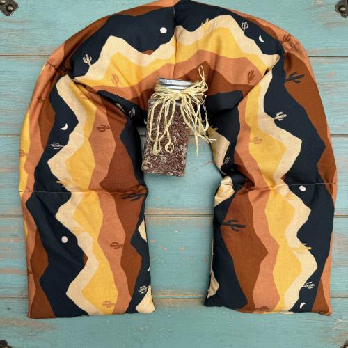 Aromatherapy Body Wrap, Large Neck Wrap, Rosemary Lavender, Eucalyptus Peppermint or unscented, Neck Warmer, Cancer Therapy, Wellness Gift
