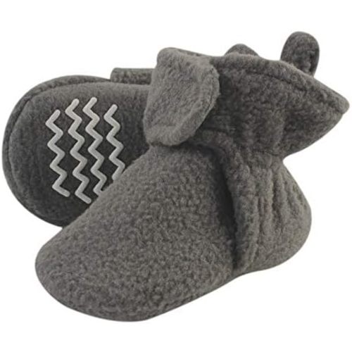 Hudson Baby Unisex-Child Cozy Fleece Booties Winter Accessory Set