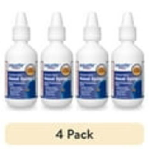 (4 pack) Equate Premium Saline Nasal Moisturizing Spray, 1.5 fl oz