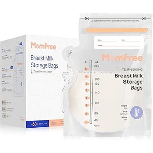 Breast Milk Bags for Baby Bottle Feeding（60PCS）