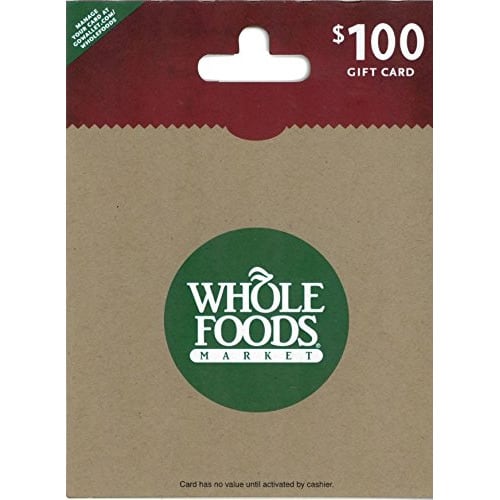 Whole Foods Market $100 Gift Card