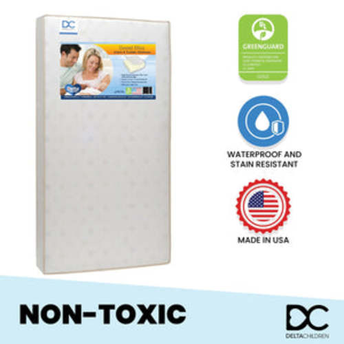 Sweet Bliss Dual Sided Crib and Toddler Mattress