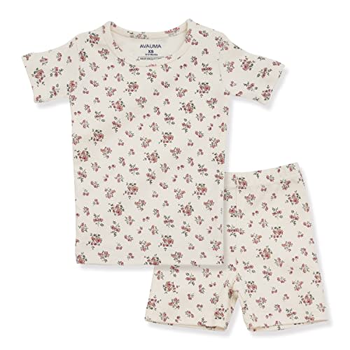 AVAUMA Baby Boys Girls Pajama Set 6M-7T Kids Cute Toddler Snug fit Pattern Design Pjs Cotton Sleepwear