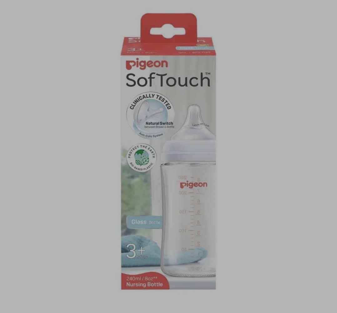 SOFTOUCH BPP BOTTLE GLASS 240ML