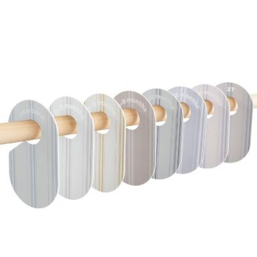 3 Sprouts Baby Closet Dividers (newborn To 24 Months) - Stripe