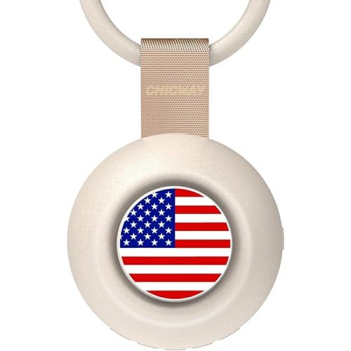 2025 Mom's Choice Awards, Portable Sound Machine for Baby Adult, AI Cry Detection, 18 Soothing Sound, Bluetooth Rechargeable White Noise Machine for Home Office Travel, Nursery Light, Gray