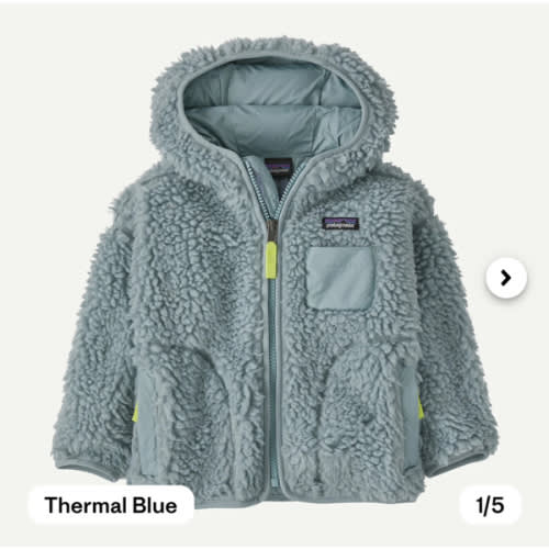 Patagonia Baby Retro-X® Fleece Hoody