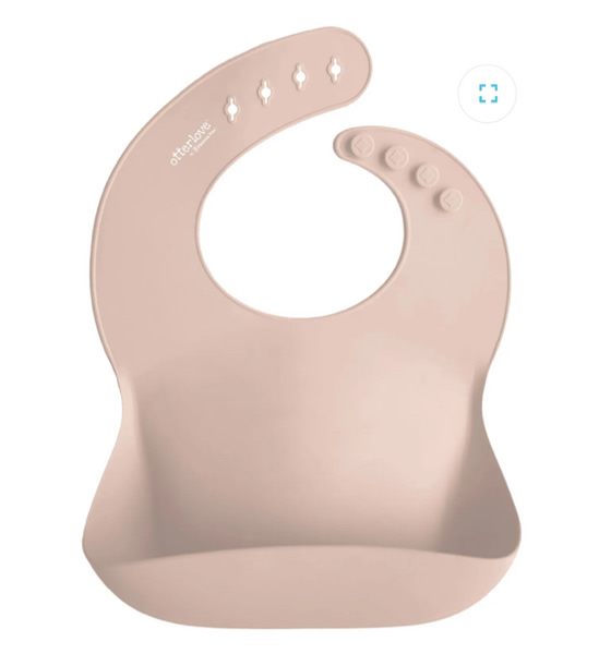 otterlove Silicone Bib - Blush