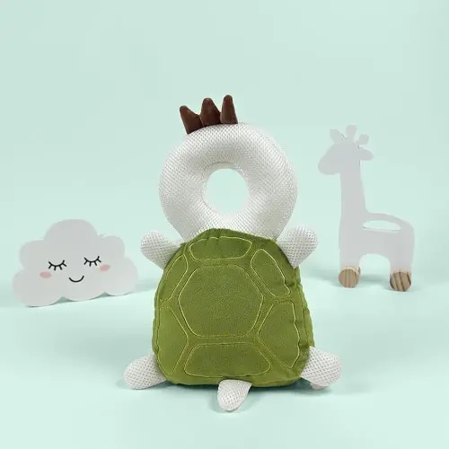 Babimate, Babimate Head Protector, Wonder Baby Head Protector Backpack, Babiguard Fall Protector (Turtle)