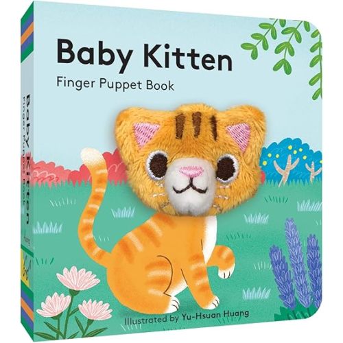 Baby Kitten: Finger Puppet Book: (Board Book with Plush Baby Cat, Best Baby Book for Newborns) (Baby Animal Finger Puppets, 20) Novelty Book – February 11, 2020