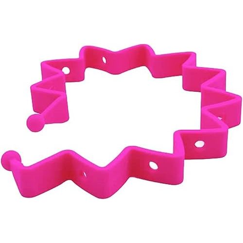 Busy Baby Toy Bungee - Dishwasher Safe Toy Strap - 100% Food-Grade Silicone (Pink)