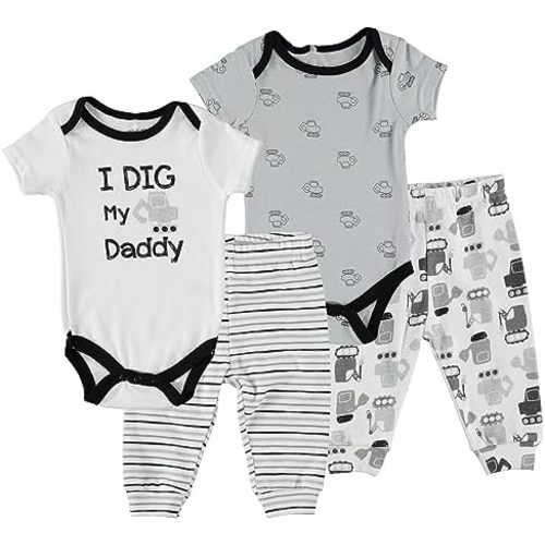 Chick Pea Baby Boy Clothes Newborn Footless Sleep and Play