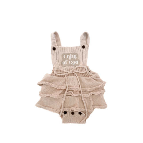 Knit Ruffled Child of God Dress – OUR HOUSE ABOVE