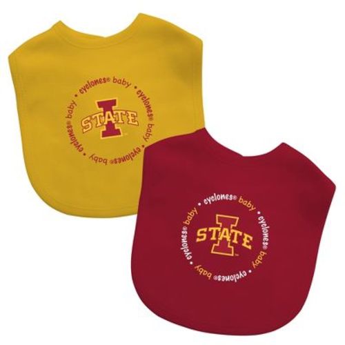 BabyFanatic Officially Licensed Unisex Baby Bibs 2 Pack - NCAA Iowa State Cyclones