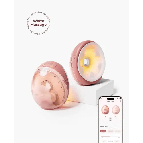 Momcozy Wellness 1 Warm-Massage Breast Pump