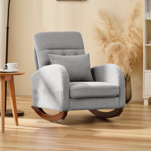 EROMMY Solid Wood Rocking Chair | Wayfair